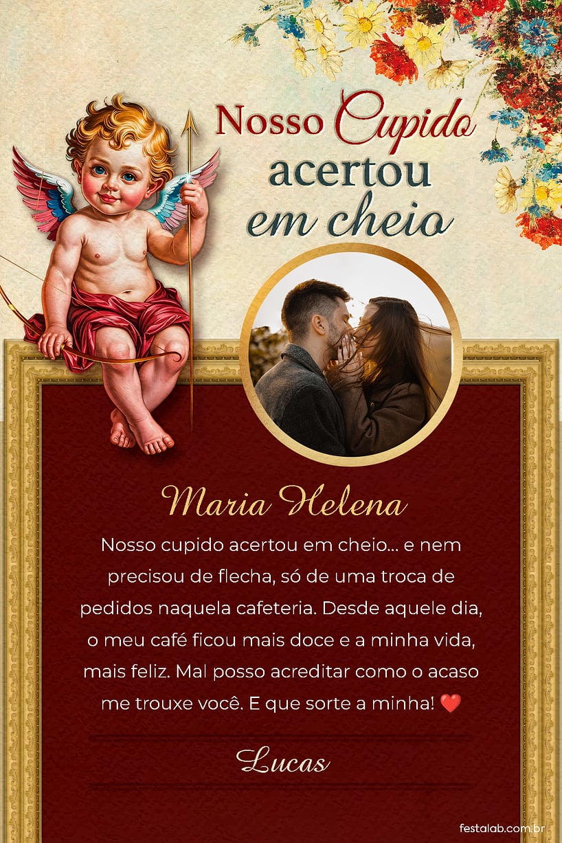 Crie seu Cartão de Dia Dos Namorados com a Festalab