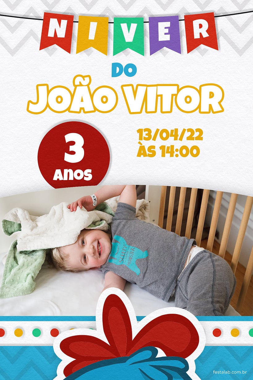 Modelo de Convite de Aniversario - Niver Galinha Pintadinha Criar convite de aniversário - Niver Galinha Pintadinha| FestaLab