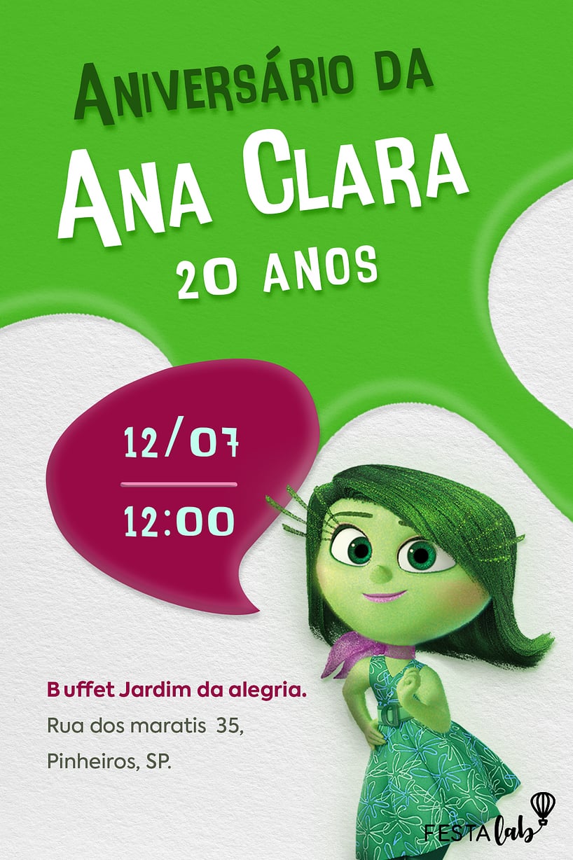Modelo de Convite de Aniversario - Nojinho Criar convite de aniversário - Nojinho| FestaLab
