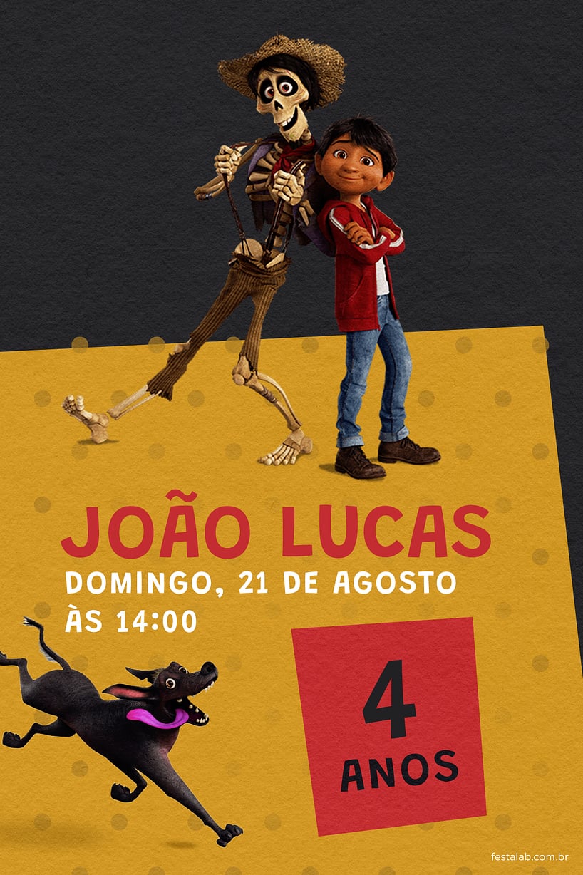 Modelo de Convite de Aniversario - Viva! A vida e uma festa: Amarelo Criar convite de aniversário - Viva! A vida é uma festa: Amarelo| FestaLab